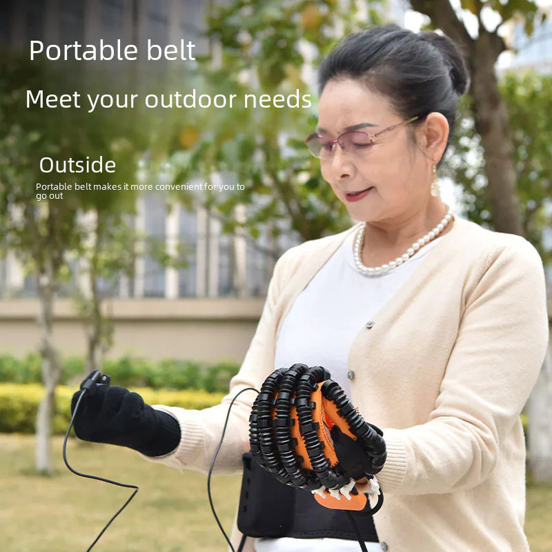 Rehabilitation Robot Gloves for Stroke Recovery Training